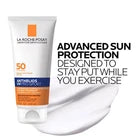 La Roche-Posay Anthelios UV Pro-Sport SPF 50 Sunscreen for Face & Body, Water & Sweat Resistant with Non-Drip Formula, Invisible Broad Spectrum Sunscreen Lotion, Lightweight & Breathable