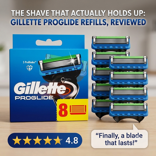 The Shave That Actually Holds Up: Gillette ProGlide Refills, Reviewed ⭐⭐⭐⭐