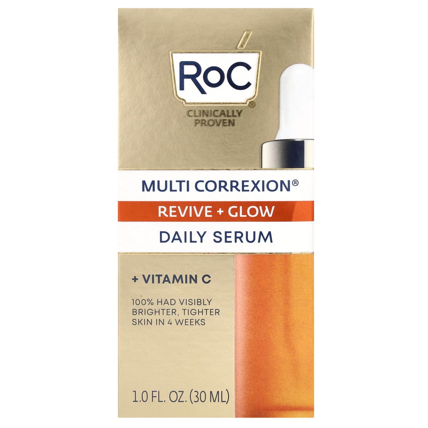RoC Multi Correxion Revive + Glow Daily Serum 1.0fl.oz./30ml New In Box