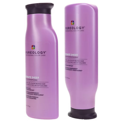 Pureology Hydrate Sheer Hydrating Shampoo & Conditioner Duo 9 fl oz