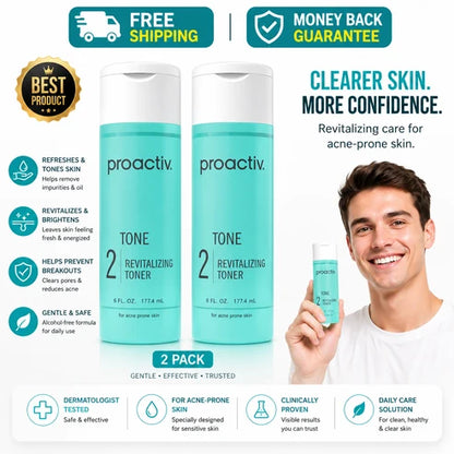 FACE TONER Hydrating Pore Tightening for Sensitive Skin 6oz,2 Pack