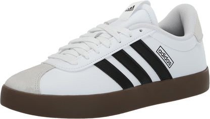 Adidas Womens Vl Court 3.0 Lace up Sneakers Shoes Casual - White