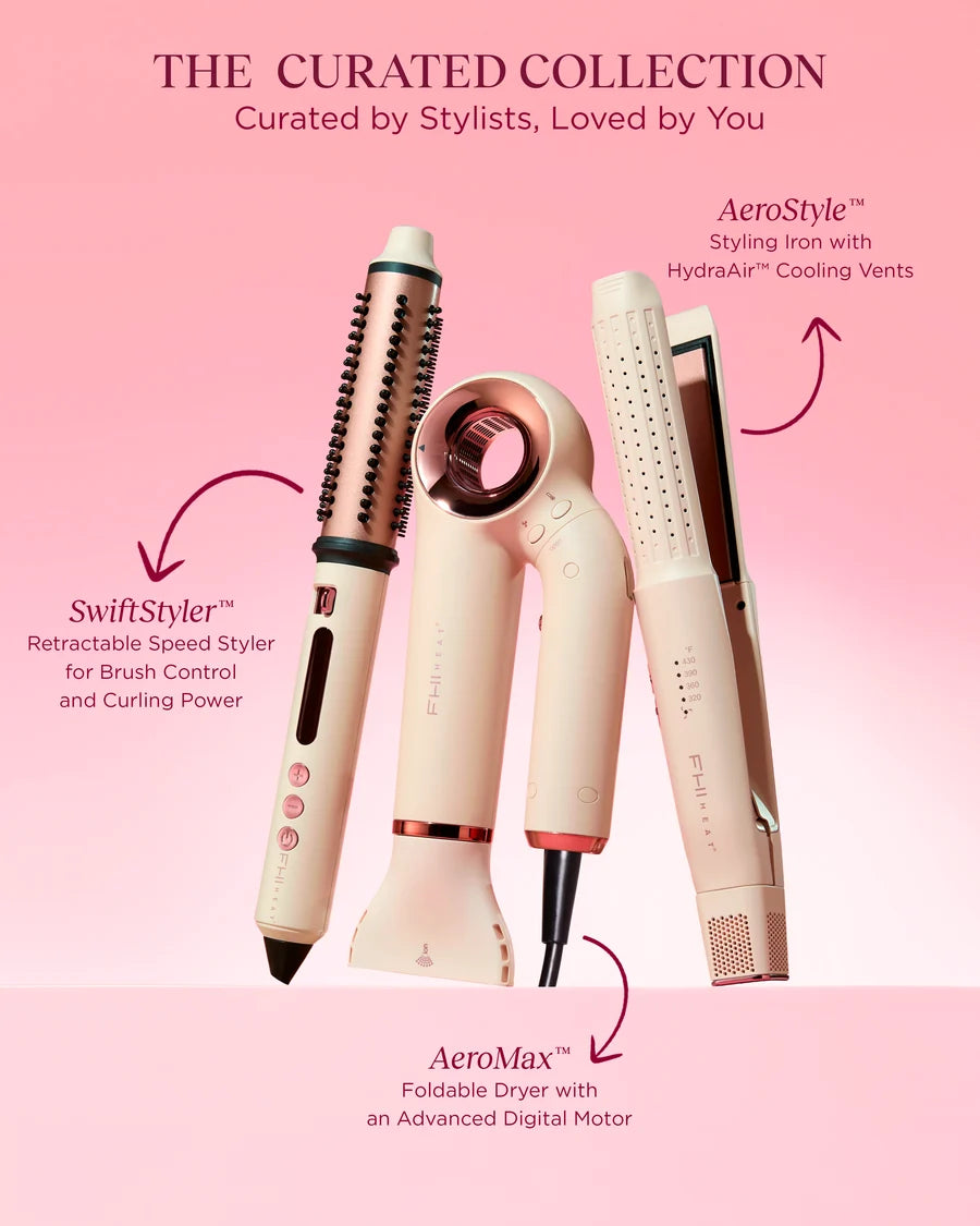 FHI Heat AeroMax Max BLDC Style Hair Dryer - Light Pink -