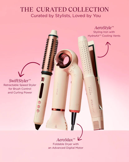 FHI Heat AeroMax Max BLDC Style Hair Dryer - Light Pink -