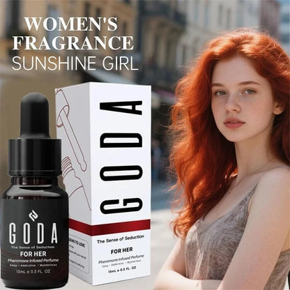 GODA For Her Pheromone Infused Perfume for Women – Long-Lasting 15ml