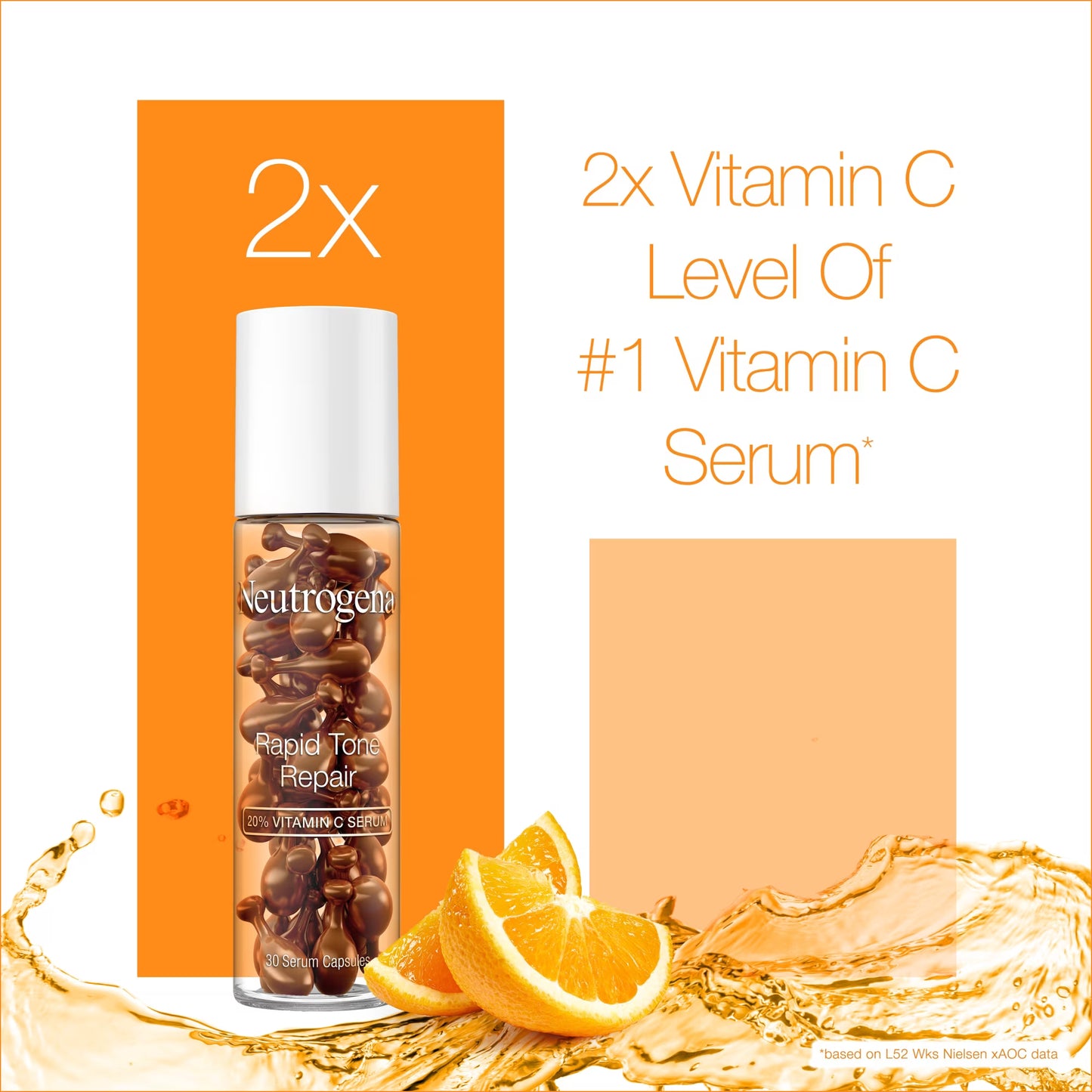 Neutrogena Rapid Tone Repair Antioxidant Serum - 30 Capsules ( Pack 1)