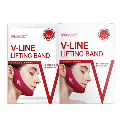 V Face Mask V Chin Lift Gel Hanging Ear Mask Lifting Bandage (5)