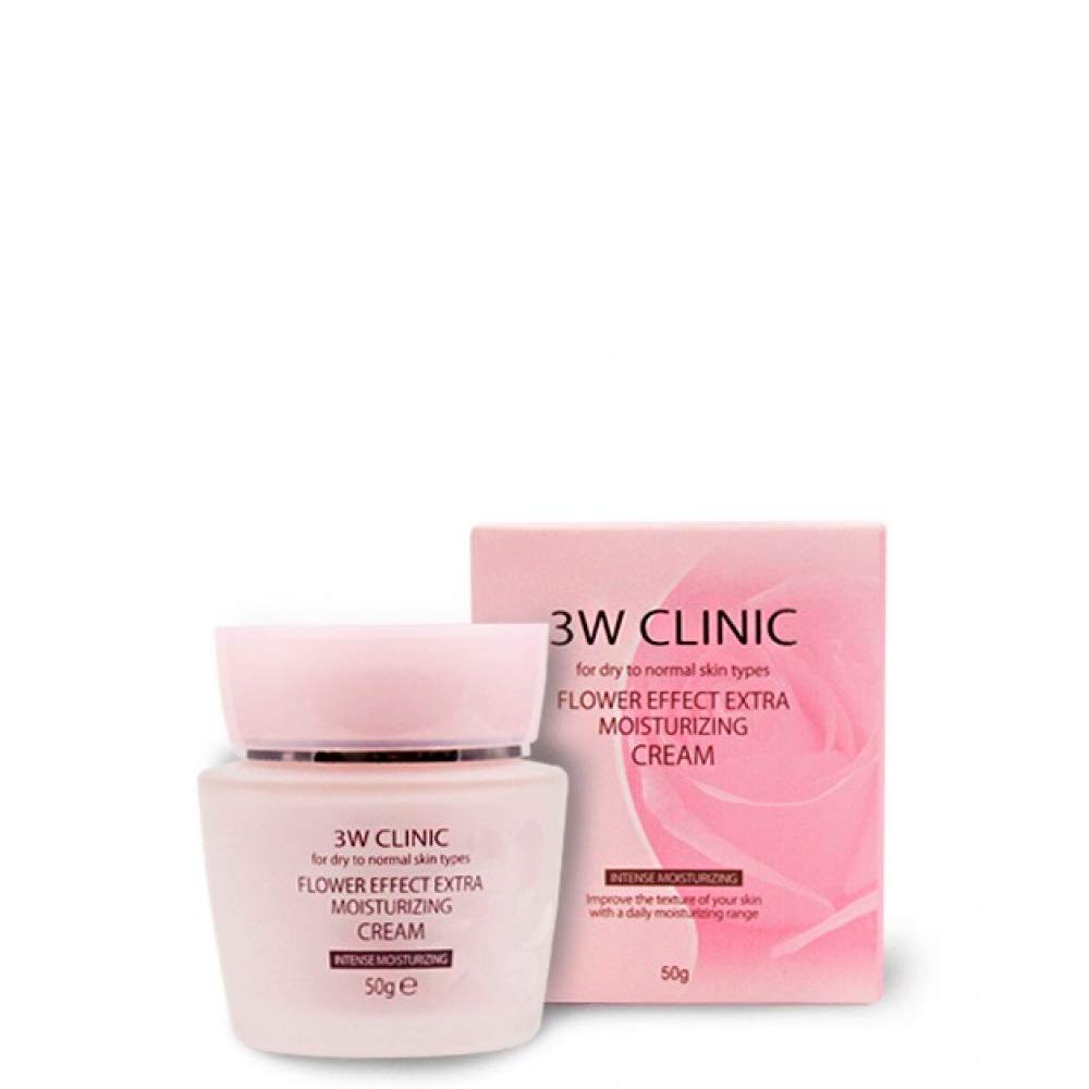 [3W CLINIC] Flower Effect Extra Moisturizing Cream 50g