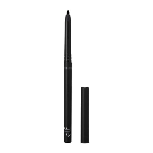 E.L.F. No Budge Retractable Eyeliner, Creamy, Ultra-Pigmented & Waterproof, Creates Bold & Defined Lines, Vegan & Cruelty-Free, Black