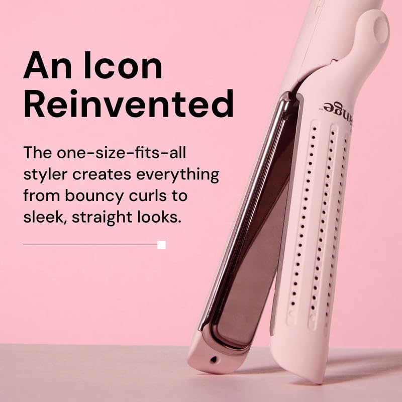 L'ANGE HAIR Le Duo Grande 360° Airflow Straightener - Blush