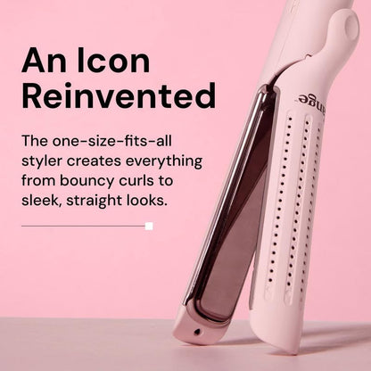 L'ANGE HAIR Le Duo Grande 360° Airflow Straightener - Blush