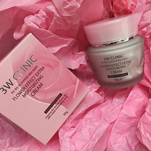 [3W CLINIC] Flower Effect Extra Moisturizing Cream 50g