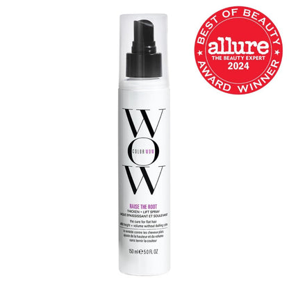 COLOR WOW Raise the Root Thicken + Lift Spray - All-Day Volume for Fine, Flat Hair without Dulling Color