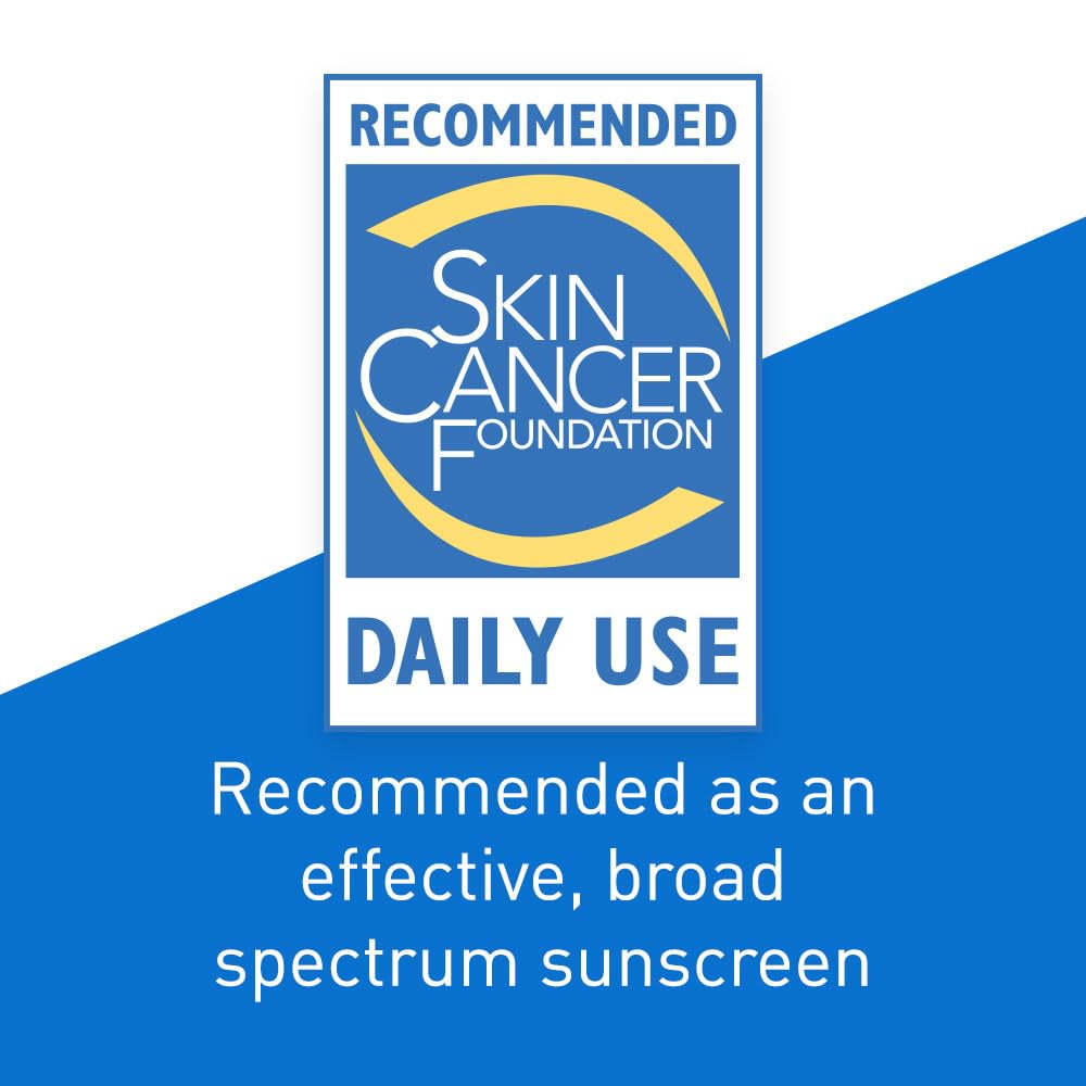 Cerave AM Facial Moisturizing Lotion with SPF 30, Oil-Free Face Moisturizer with SPF, Formulated with Hyaluronic Acid, Niacinamide & Ceramides, Non-Comedogenic, Broad Spectrum Sunscreen, 3 Ounce