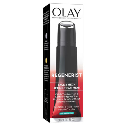 Olay Regenerist Face & Neck Lifting Treatment Fragrance-Free 50ml/1.7fl.oz. New