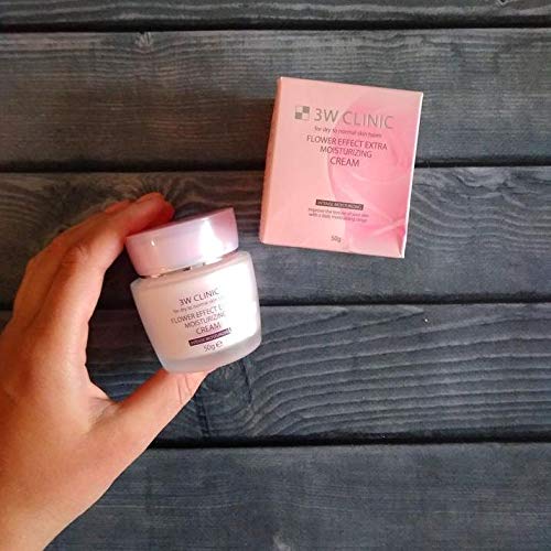 [3W CLINIC] Flower Effect Extra Moisturizing Cream 50g