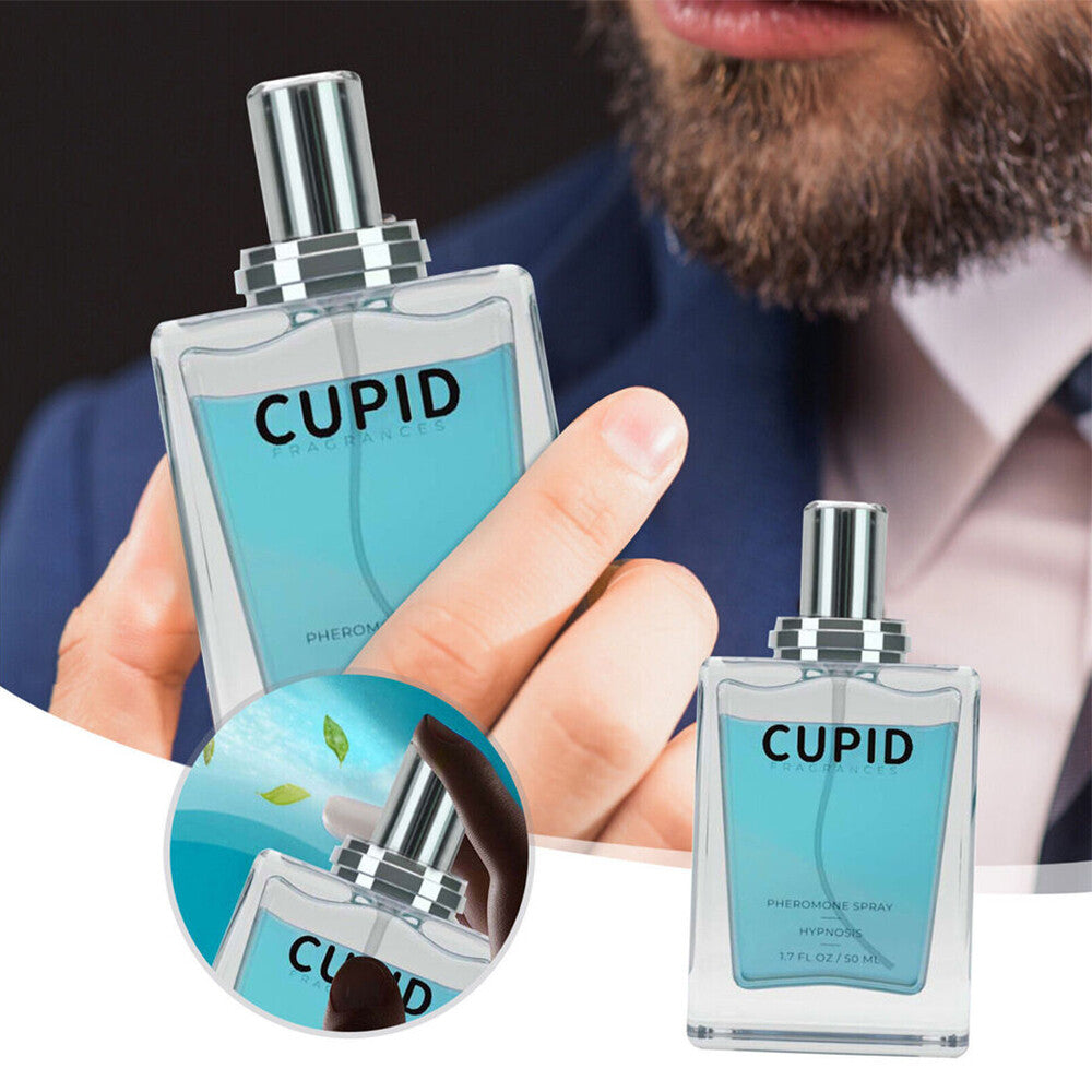 Cupid Charm Men’s Pheromone-Infused Perfume 50ml Hypnosis Cologne