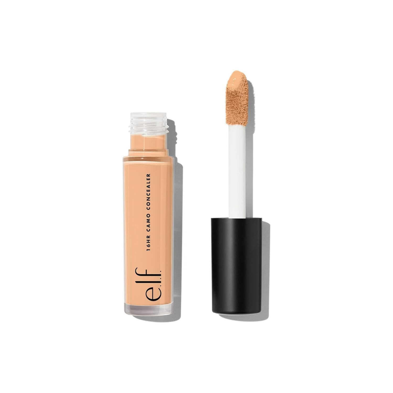 E.L.F. 16HR Camo Concealer, Full Coverage, Highly Pigmented Concealer with Matte Finish, Crease-Proof, Vegan & Cruelty-Free, Fair Warm, 0.203 Fl Oz