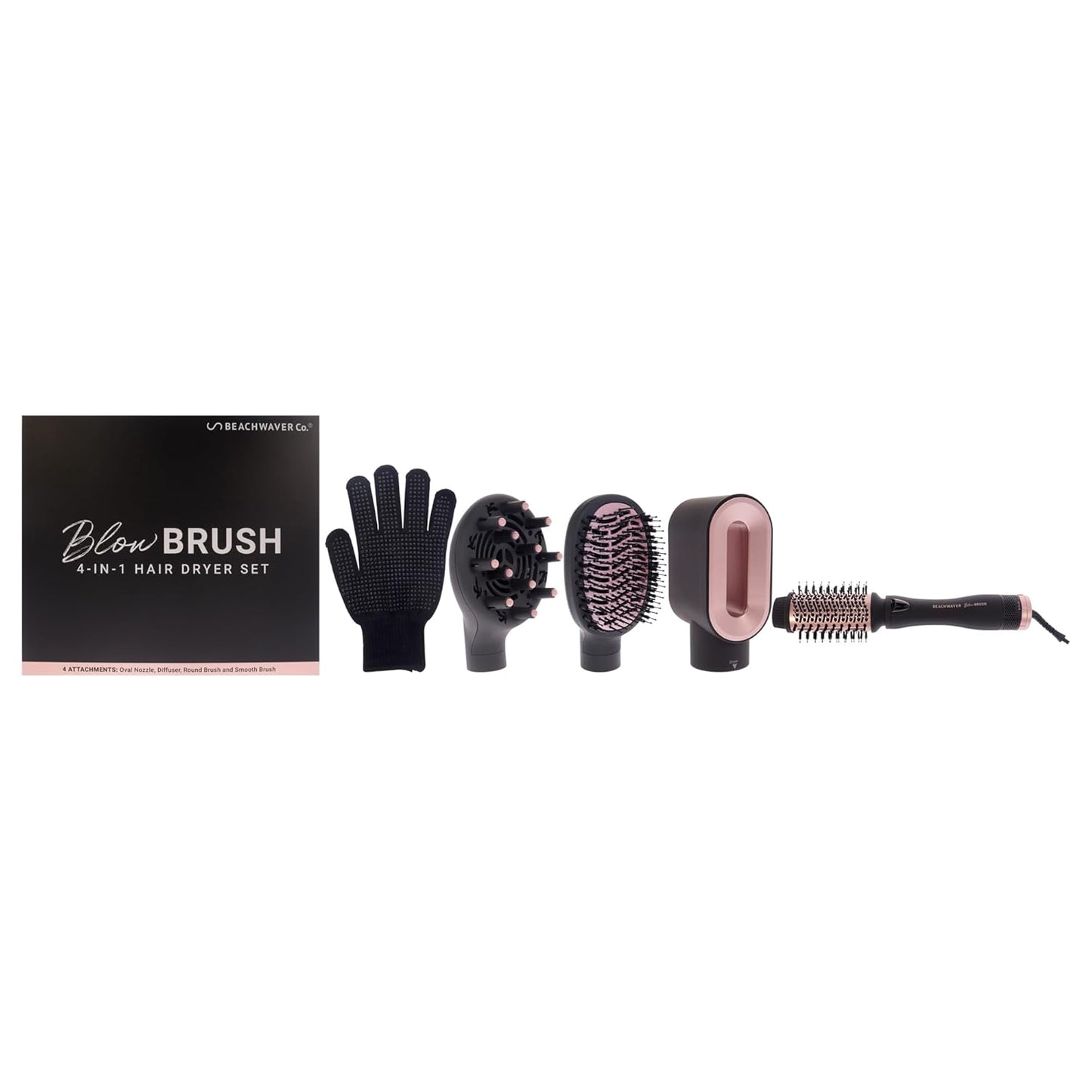 BEACHWAVER Co. Blowout Brush - Midnight Rose