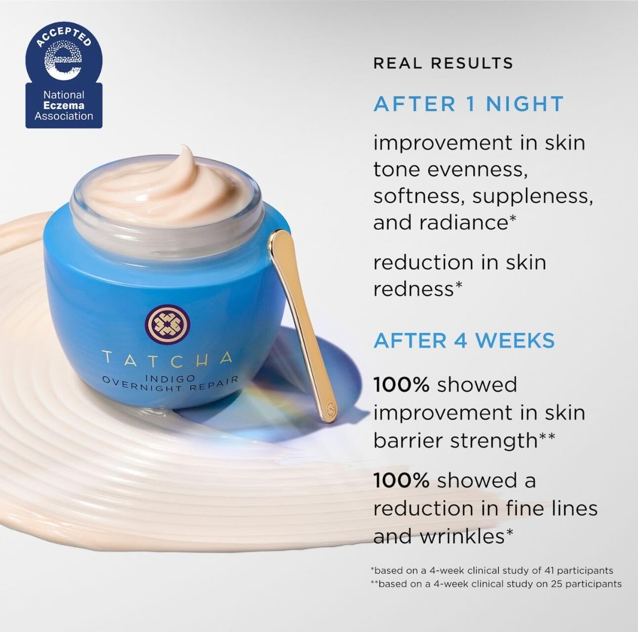 TATCHA Indigo Overnight Repair Cream 1.7oz Brand New
