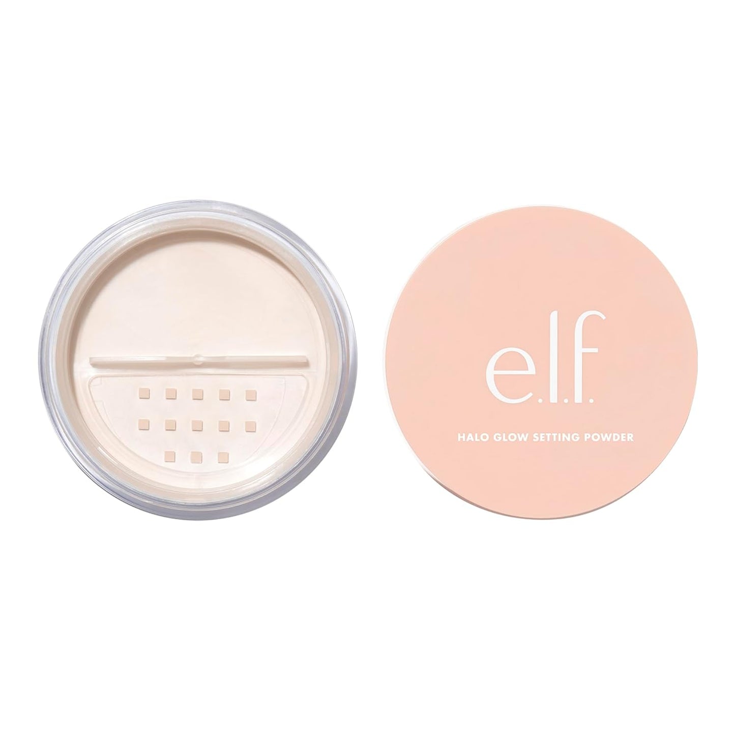 E.L.F. Halo Glow Soft Focus Setting Powder, Silky Setting Powder for Creating Soft Glow without Shine, Smooths Pores & Lines, Light