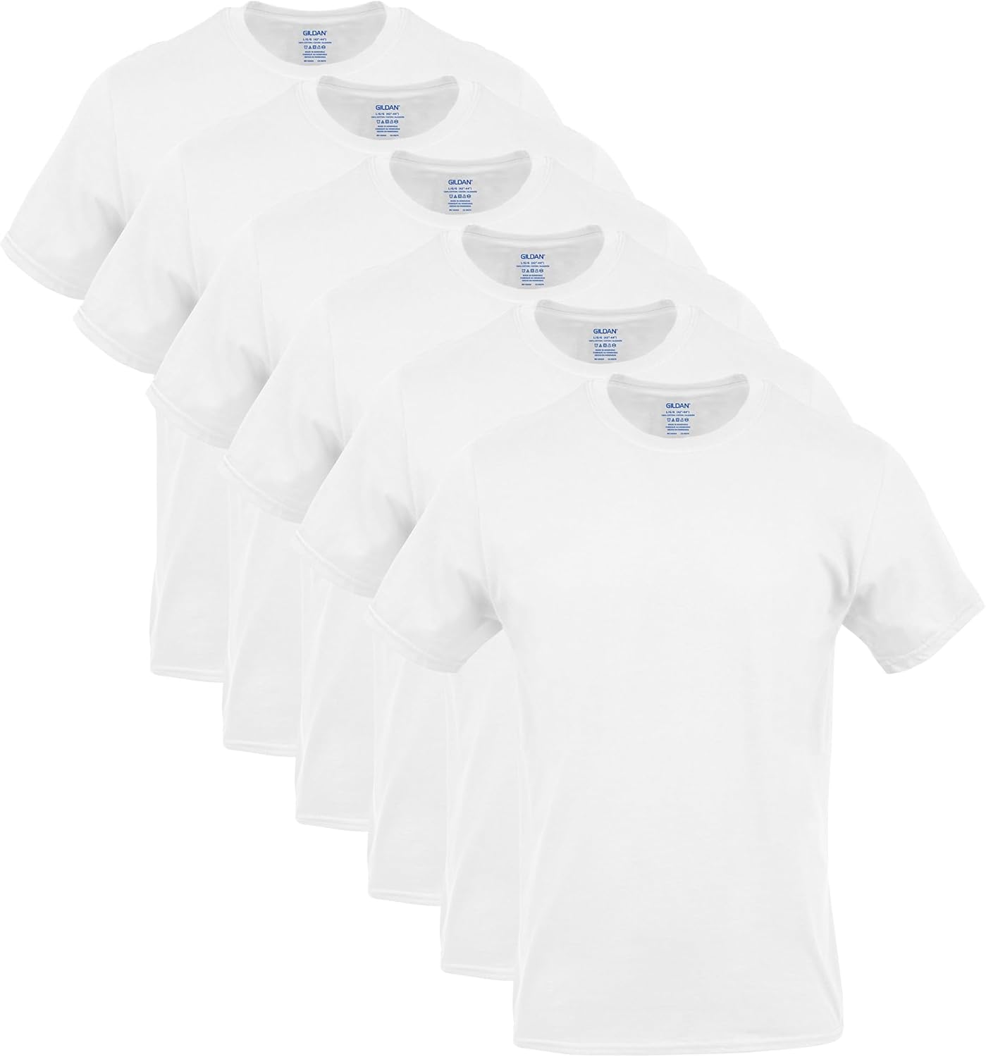 Gildan Men'S Crew T-Shirts, Multipack, Style G1100
