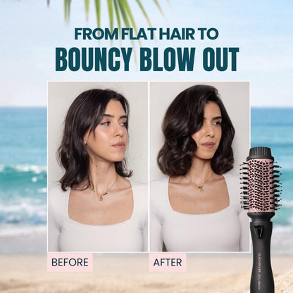 BEACHWAVER Co. Blowout Brush - Midnight Rose