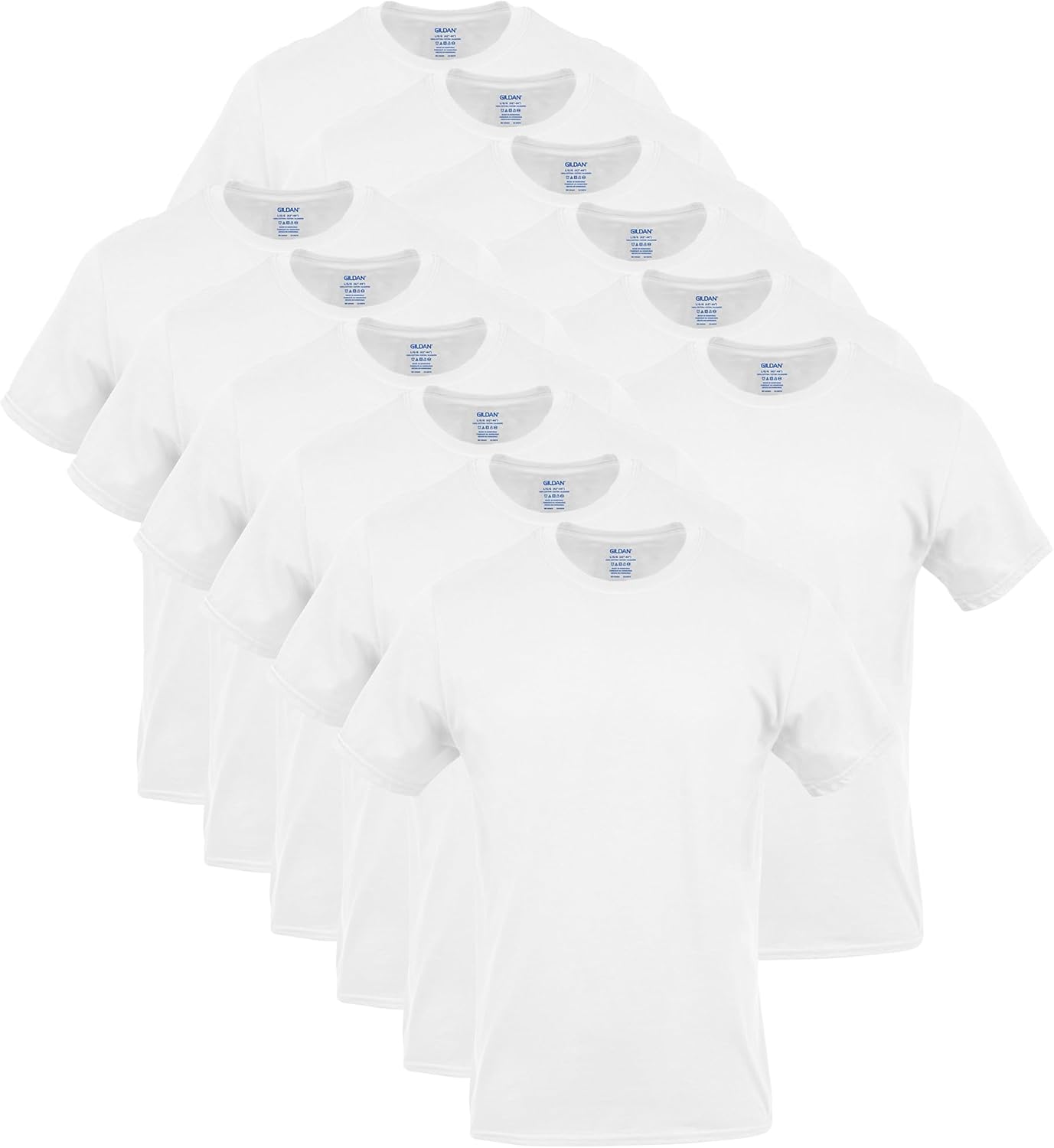 Gildan Men'S Crew T-Shirts, Multipack, Style G1100