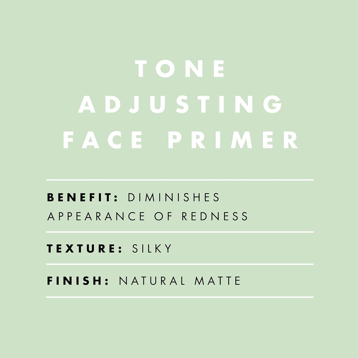 E.L.F. Tone Adjusting Face Primer, Makeup Primer for Neutralizing Uneven Skin Tones & Redness, Grips Makeup to Last, Vegan & Cruelty-Free, Small