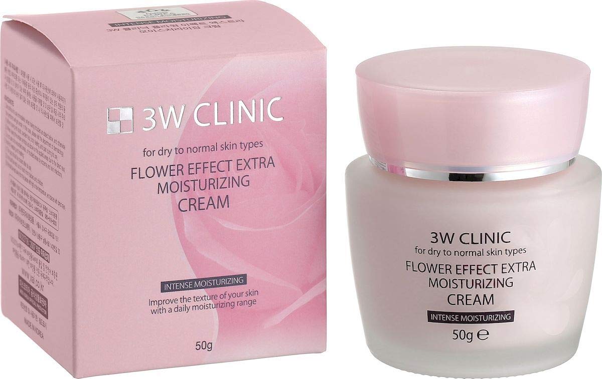 [3W CLINIC] Flower Effect Extra Moisturizing Cream 50g