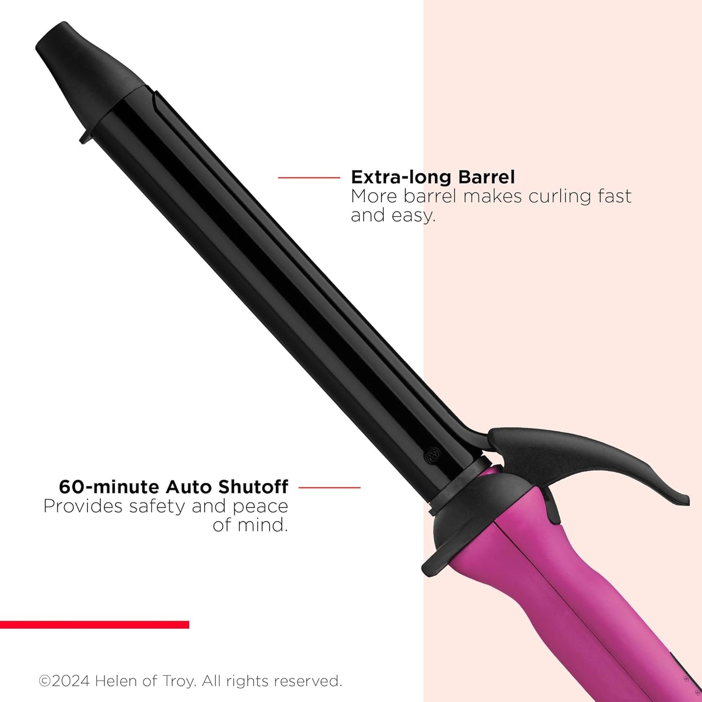 Revlon Easy Heat Precision Hair Curling Iron - 1"