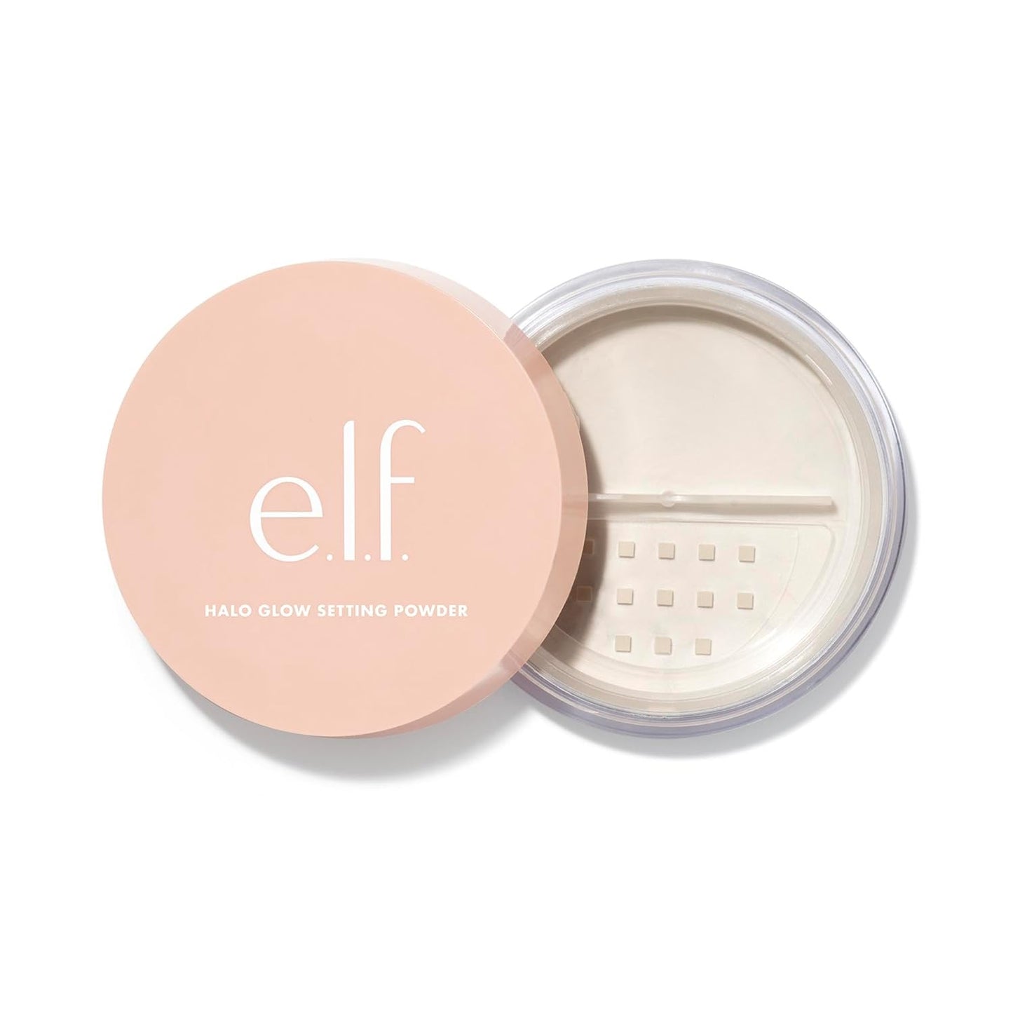 E.L.F. Halo Glow Soft Focus Setting Powder, Silky Setting Powder for Creating Soft Glow without Shine, Smooths Pores & Lines, Light