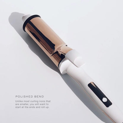 Kristin Ess Titanium Curling Iron for Big Blowout Waves - 2"