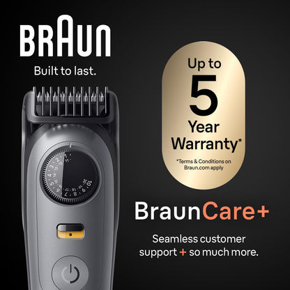 Braun All-In-One Series 5 Trimmer Kit for Beard, Face, Hair and Body