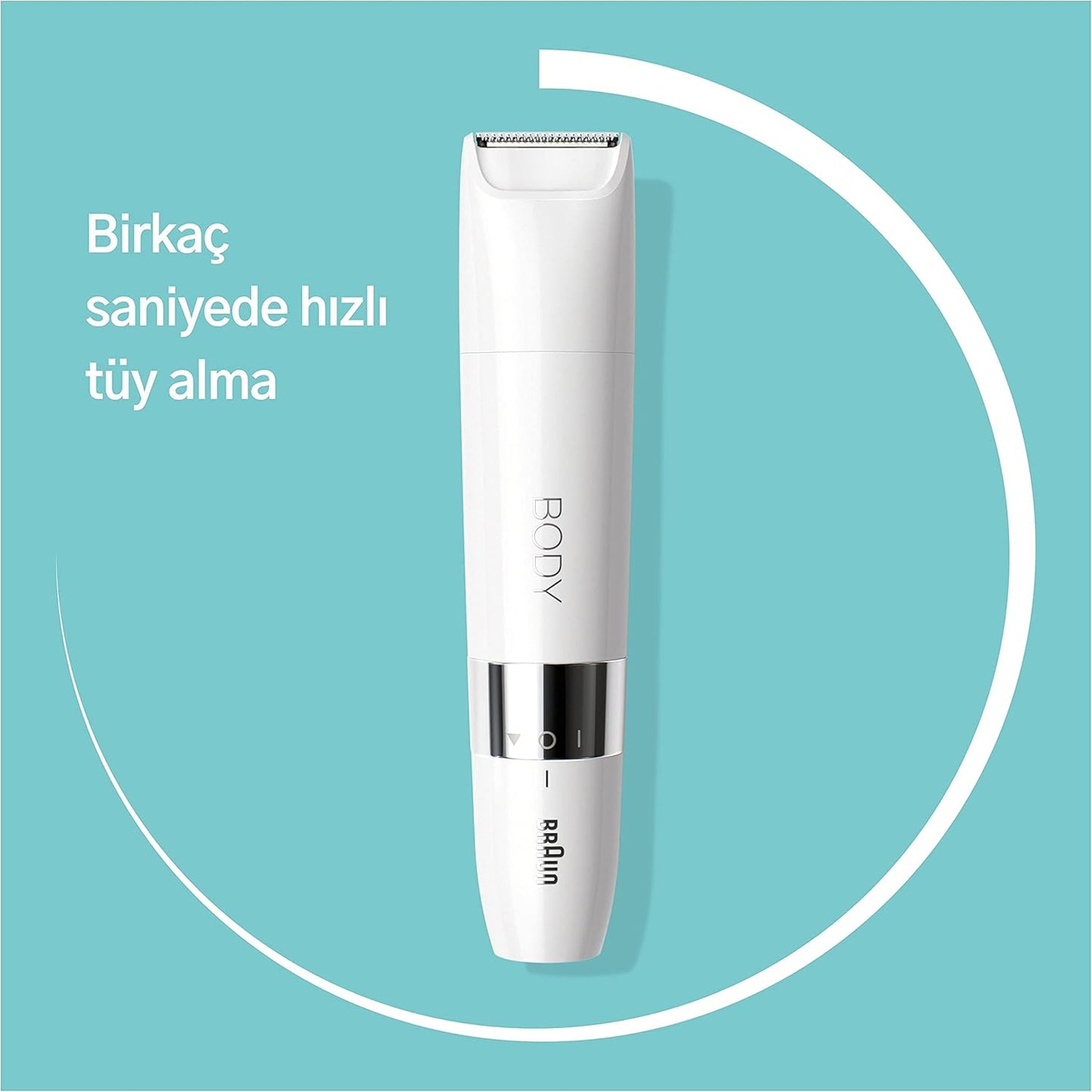 Braun Smooth Skin Women's Mini Hair Trimmer - BS1000