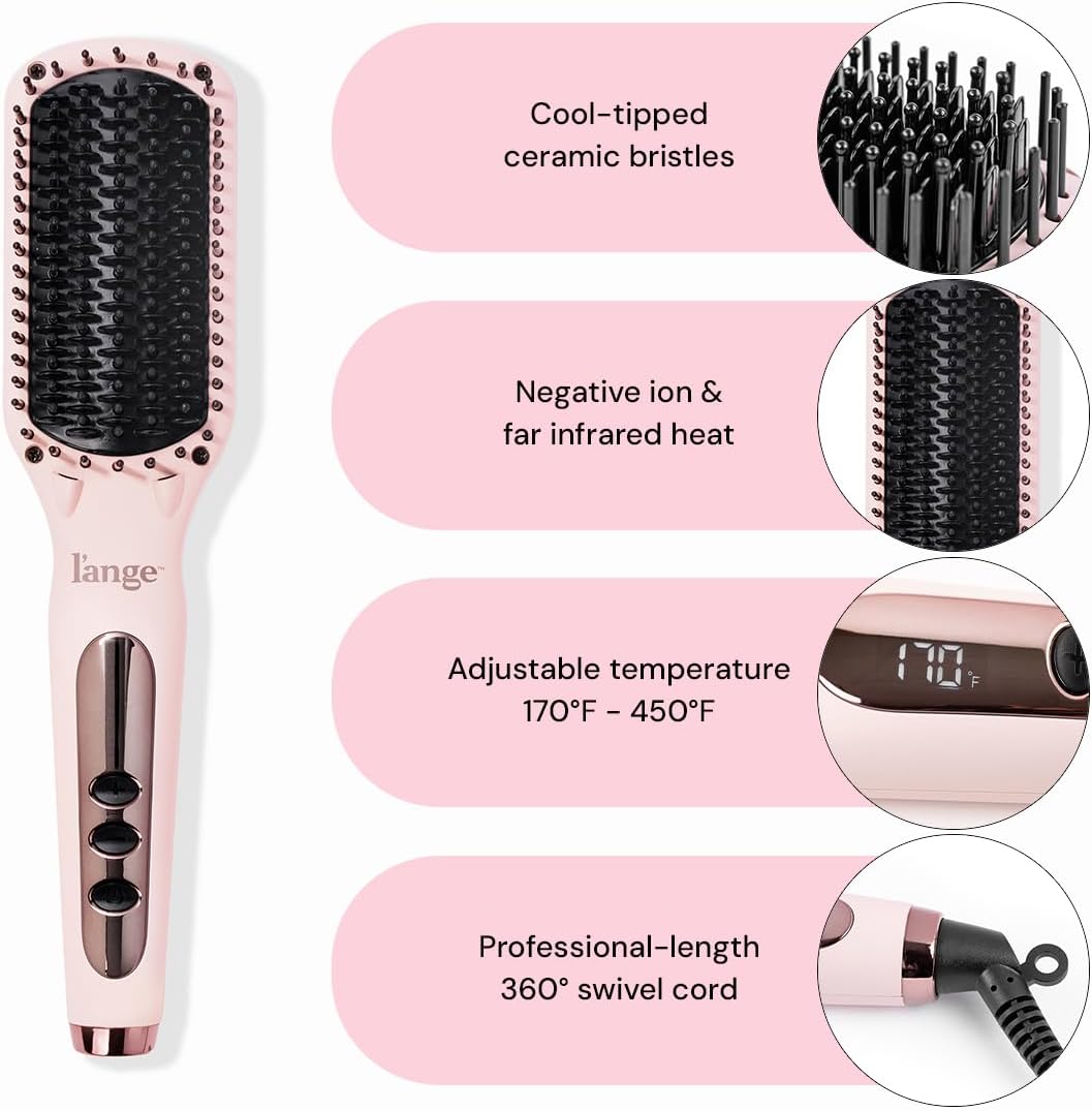 L'ange Hair Le Vite Ceramic Straightening Hair Iron