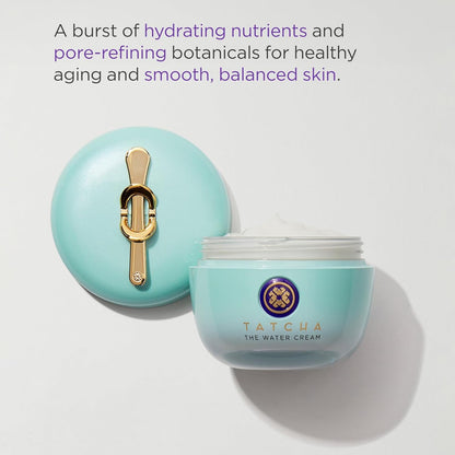 Tatcha THE WATER CREAM Oil-Free Pore Minimizing Moisturizer, Hydrating Gel 1.7oz