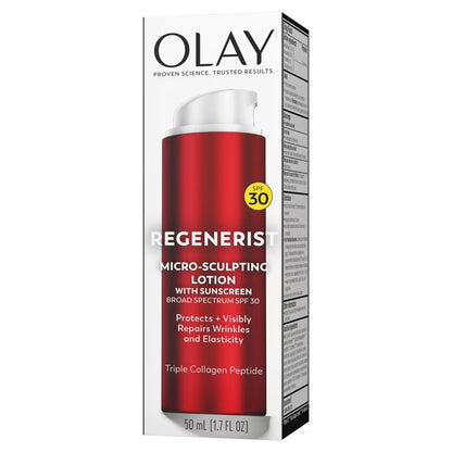 Olay Regenerist Micro-Sculpting Cream Hydrating Moisturizer SPF30 50ml/1.7oz NEW