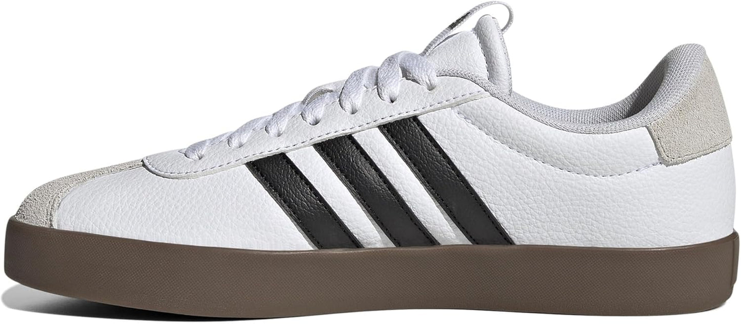 Adidas Womens Vl Court 3.0 Lace up Sneakers Shoes Casual - White