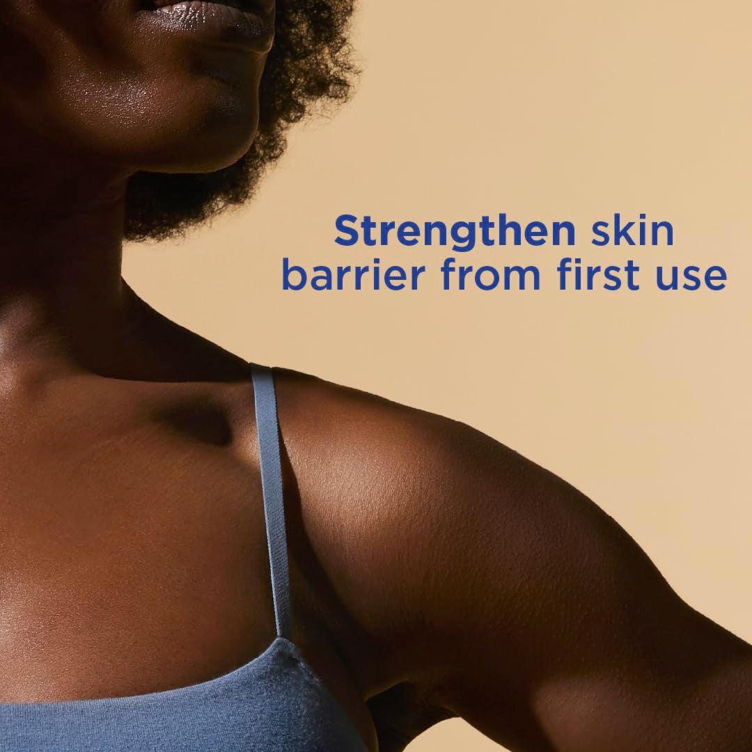 Vaseline Radiant X Deep Nourishment Body Cream 100% Pure Shea Butter, Coconut Oil, Vitamin C, & Peptides 10 Oz