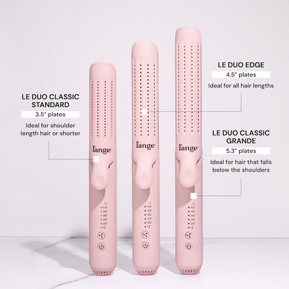 L'ANGE HAIR Le Duo Grande 360° Airflow Straightener - Blush