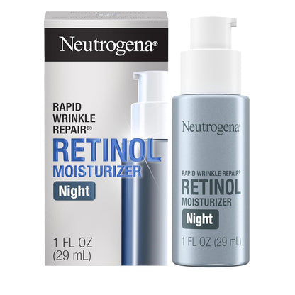 Neutrogena Rapid Wrinkle Repair Retinol Night Moisturizer 1FL OZ (29mL)