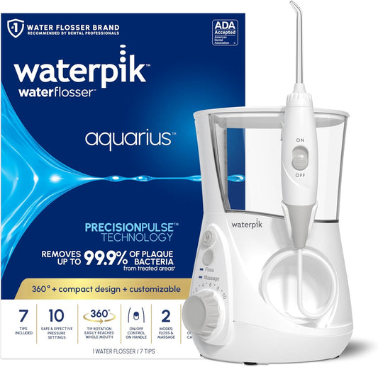 Waterpik Aquarius Water Flosser - White (WP-660)