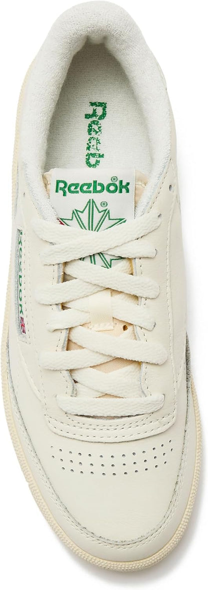 Reebok Club C 85 Vintage Tennis Sneakers, Casual White Womens Shoes