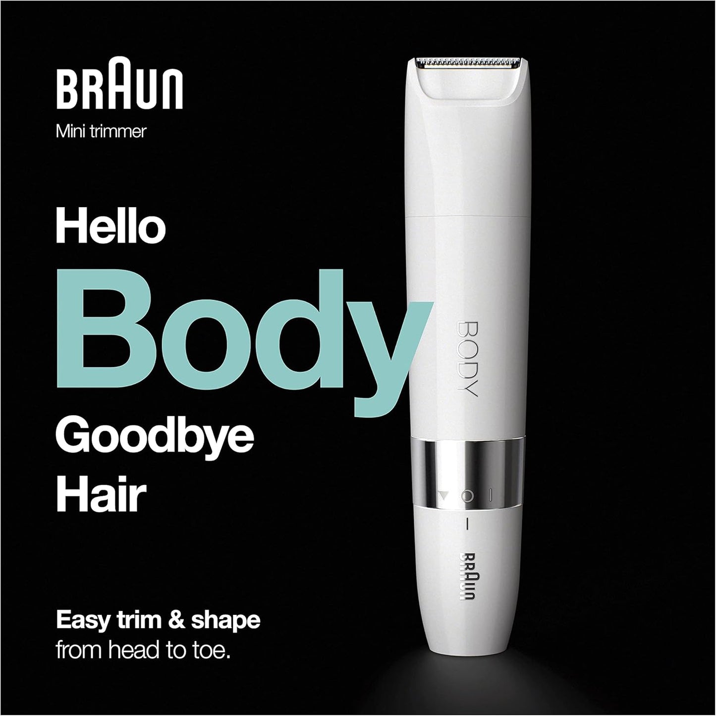 Braun Smooth Skin Women's Mini Hair Trimmer - BS1000