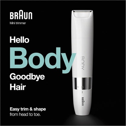 Braun Smooth Skin Women's Mini Hair Trimmer - BS1000