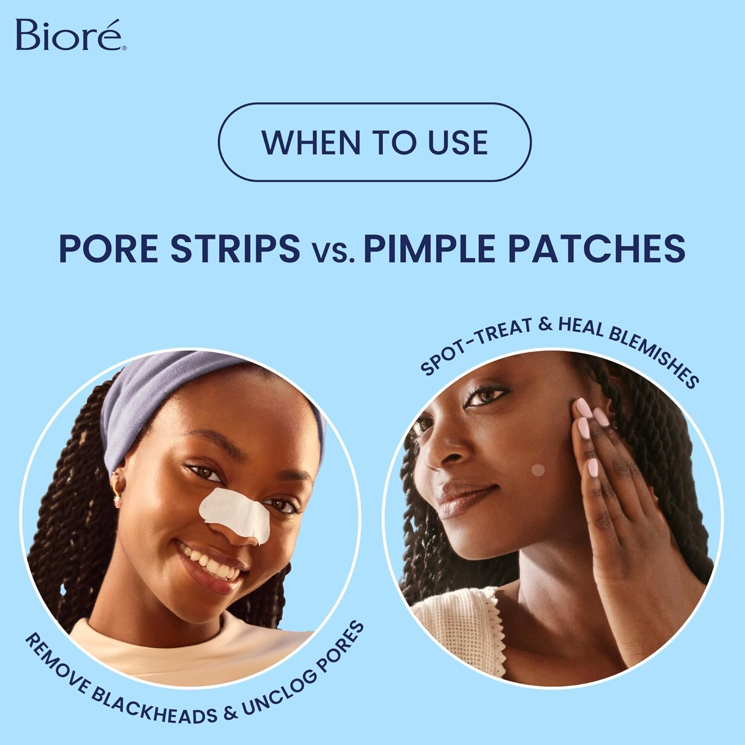 Bioré Original Blackhead Remover Strips, Deep Cleansing Nose Strips with Instant Pore Unclogging, Features C-Bond Technology, Oil-Free, Non-Comedogenic Use, 14 Count