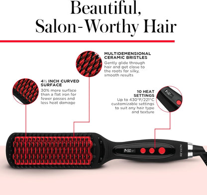 Revlon Smoothstay XL Heated Straightening Brush