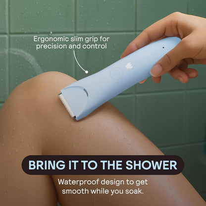 Meridian Slimmer Trimmer, Precision Pubic & Body Hair Trimmer for Women and