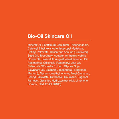 Bio-Oil Skincare Body Oil Serum, Face and Body Moisturizer with Vitamin E & A, for Scars, Stretch Marks, Sensitive Skin, All Skin Types, Dermatologist Recommended, Non-Comedogenic, 2 Oz